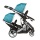 Kidz Kargo Zwillingskinderwagen Trkis Duellette Bild 2