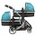 Kidz Kargo Zwillingskinderwagen Trkis Duellette Bild 4