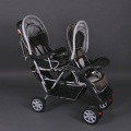 BambinoWorld Zwillingskinderwagen braun Bild 1