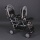 BambinoWorld Zwillingskinderwagen braun Bild 1