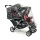 Chic 4 Baby Zwillingskinderwagen Duo schwarz dots  Bild 4