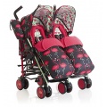 Cosatto Supa Dupa Zwillingskinderwagen Flamingo Fling Bild 1