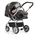 Gesslein Kinderwagen M4 inklusive Tragetasche silber Bild 1
