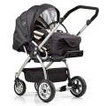 Gesslein Kinderwagen M4 inkl. Tragetasche silber Bild 1