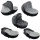 Magico Mundo 3in1 Alu Luxus Kinderwagen schwarz punkte Bild 4