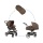 teutonia Kinderwagen Soft Tragetasche walnuss braun Bild 1