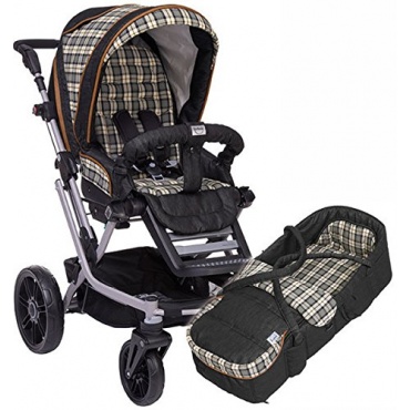 Teutonia Kinderwagen Mistral S Graphit Rad 3 Bild 1