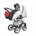 Magico Mundo Luxus Kinderwagen Moretti blau wei rot Bild 3