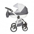 Magico Mundo Luxus Kinderwagen Moretti grau silber Bild 1