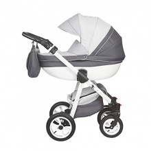 Magico Mundo Luxus Kinderwagen Moretti grau silber Bild 1