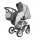 Magico Mundo Luxus Kinderwagen Moretti grau silber Bild 3