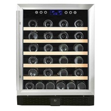 Sonnenknig C Weinkhlschrank 46 Flaschen schwarz Bild 1