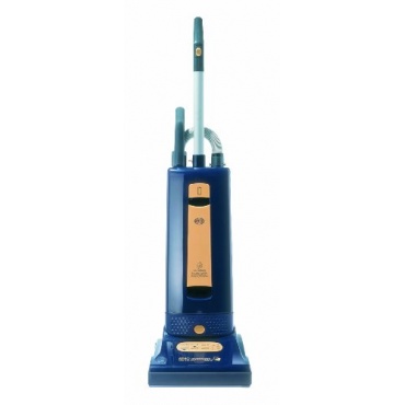 Sebo Brststaubsauger E 1100 W dunkelblau gelb Bild 1