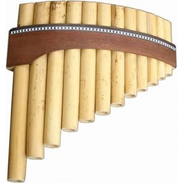 Plaschke Panflte  C Dur 12 Rohre gebogen  Bild 1