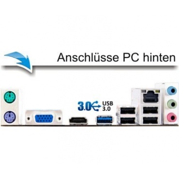 shinobee Office PC 2x2.58 GHz 2GB DDR3 RAM 320GB HDD Bild 1