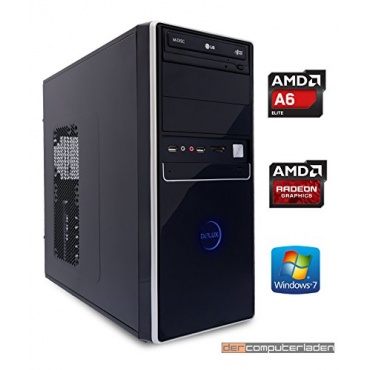 dercomputerladen Office PC 2x3,9 GHz 4GB RAM 500GB HDD Bild 1