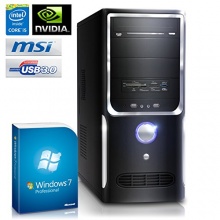 CSL Office PC Win7Pro 4x 3,5 GHz 8GB RAM 1B HDD Bild 1