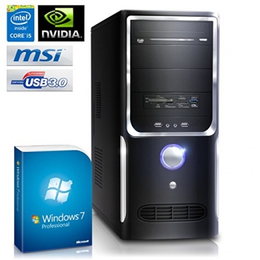CSL Office PC Win7Pro 4x 3,5 GHz 8GB RAM 1B HDD Bild 1
