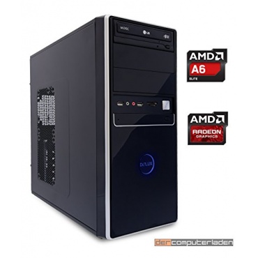 dercomputerladen Office PC 2x3,9 GHz 8GB RAM 500GB HDD Bild 1