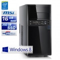 CSL Office PC 4x 4GHz 16GB RAM 250 GB SSD 4TB HDD  Bild 1