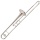 Mendini MTB N B Flat Vernickelt Posaune  Bild 2