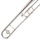 Mendini MTB N B Flat Vernickelt Posaune  Bild 3