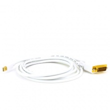 CSL Mini DisplayPort Kabel auf DVI Kabel 2m Bild 1