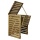 Komposter DeLux aus Holz 80 x 80 x 120 cm Bild 1