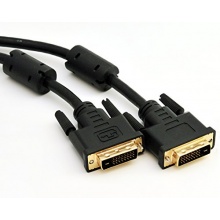 Rhombutech DVI zu DVI Kabel vergoldete Kontakte 2m Bild 1