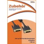 mumbi DVI Kabel 24+1 polig DVI auf DVI 1.80m vergoldet Bild 1