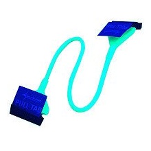 Sharkoon FDD Kabel 0.45 m Rundkabel blau Bild 1