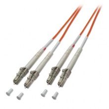 Lindy LWL-Kabel Glasfaserkabel LC auf LC  2m Bild 1