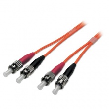 Lindy LWL-Kabel Glasfaser Kabel ST auf ST 3m Bild 1