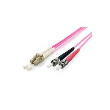 Equip Pro Patch Glasfaser Kabel LC Multi-Mode ST 2m Bild 1