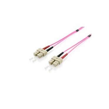 Equip Pro Patch Glasfaser Kabel SC multi-mode SC 2m Bild 1