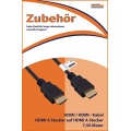 mumbi HDMI Kabel Full HD vergoldete Kontakte 7,50m Bild 1