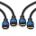 deleyCON 2x HDMI Kabel High Speed 3D 4K UHD 2m Bild 2