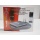 Laptop / Notebook Tisch mit Lampe 48x8x38cm Grau Bild 1