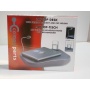 Laptop / Notebook Tisch mit Lampe 48x8x38cm Grau Bild 1