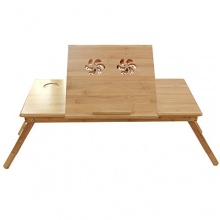 Songmics Laptoptisch aus Bambus LLD005 Bild 1