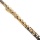 Mendini MFE 22BNG Vernickelt C Querflten mit Goldlack schwarz Bild 4