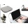 Lapdesk mit LED-Licht und Becherhalter  Bild 1
