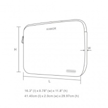 Kamor 15 15.6 16 17 zoll Notebook Tasche Bild 1