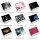 wortek Universal Notebook Skin  Blumen Schwarz Gelb Bild 5