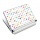 Luxburg® Design Aufkleber LX Muster weiß Bild 1