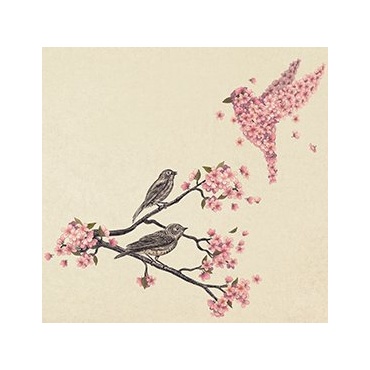 caseable Kindle Cover mit Blossom Bird Design Bild 1