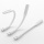esorio Premium Lampe LED Leselampe USB Strahler weiss Bild 1