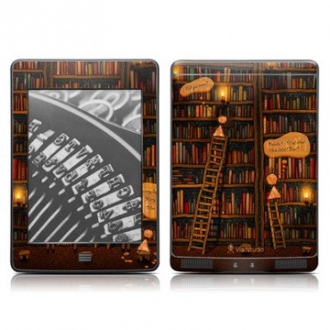 Amazon Kindle Touch Skin Design Google Library  Bild 1