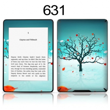TaylorHe Skin Sticker fr Kindle Baum Liebe blau Bild 1