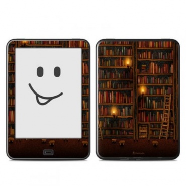 Skins4u Tolino VISION Skin Sticker Set Library Bild 1